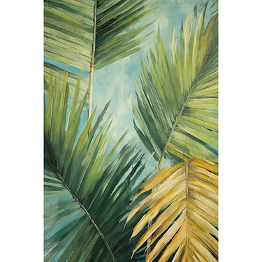 Palm Leaves Acrylic canvas